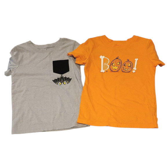 Cat & Jack Halloween Tee Sweatpants Size 5T Kids Bundle of Four Pieces - Picture 2 of 8